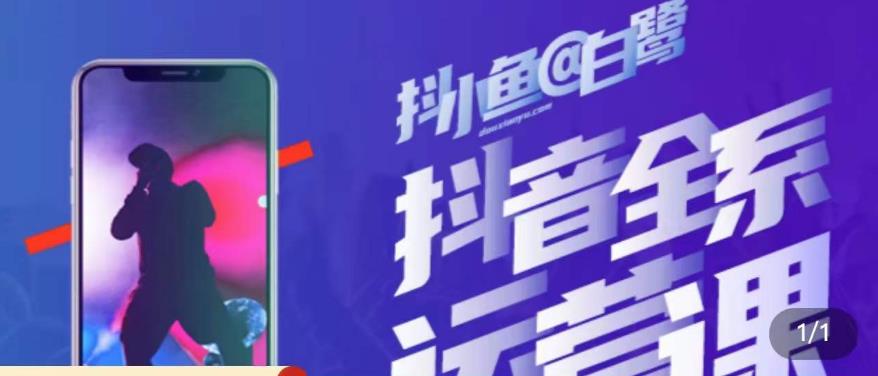 白鹭·主播内训营，运营主播话术起号进阶能力提升-阿俊淘金