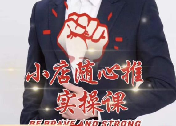 随心推线上课,小店随心推的投放逻辑,投放技巧,快速打标签-第一资源库