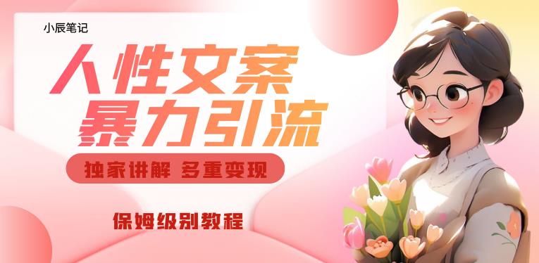 独家人性文案玩法，暴力引流多重变现，保姆级教程【揭秘】-阿俊淘金