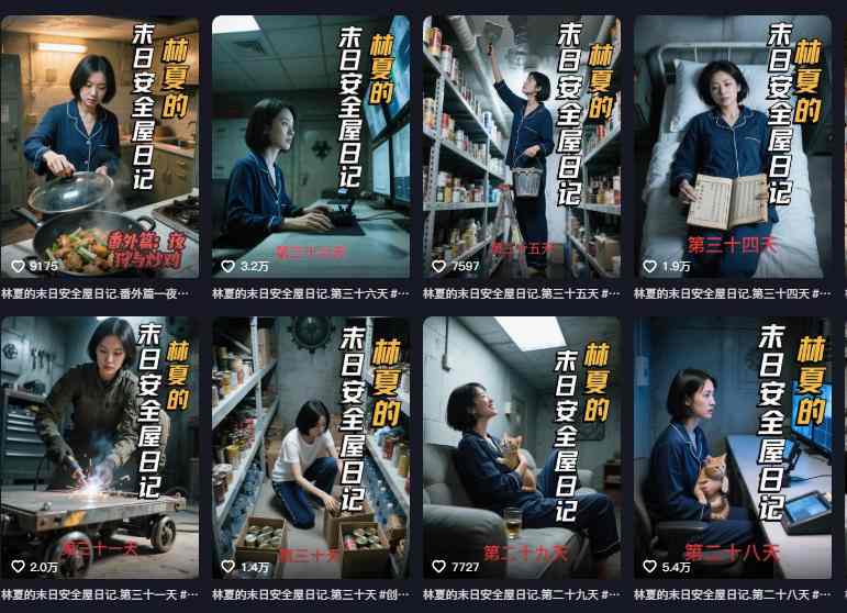 十个作品涨粉近20W！用AI制作末日安全日记连载，日入4位数，评论区爆肝求更新（附详细步骤）-阿俊淘金