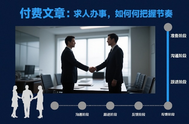 付费文章：求人办事，如何把握节奏-阿俊淘金