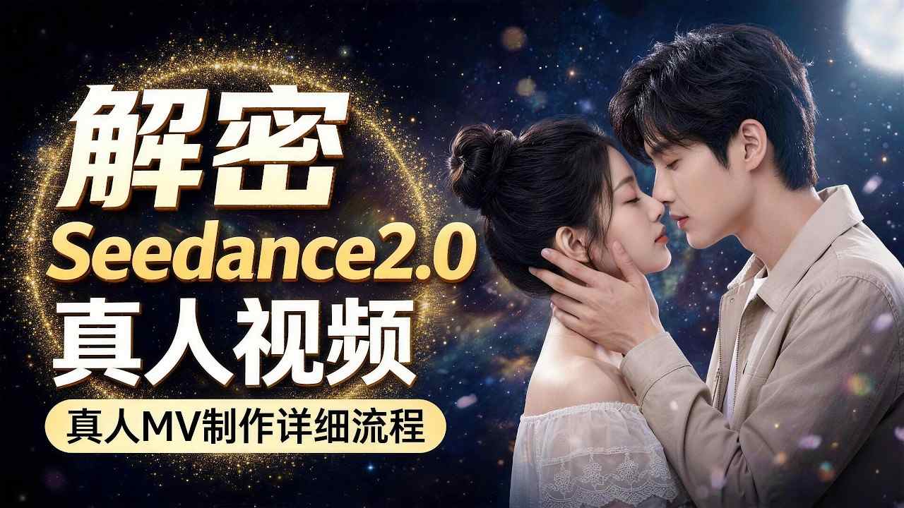 Seedance 2.0解密教程：零基础制作真人MV全流程-阿俊淘金