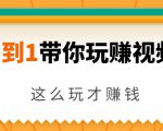 从0到1带你玩赚视频号：这么玩才赚钱，日引流500+日收入1000+核心玩法-第一资源库