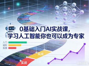 0基础入门AI实战课,学习人工智能你也可以成为专家-第一资源库