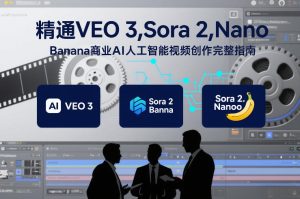 精通VEO 3,Sora 2,Nano Banana商业AI人工智能视频创作完整指南-第一资源库