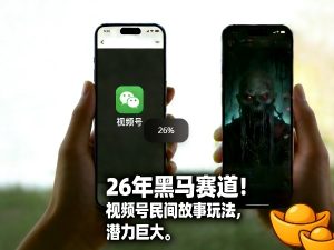 26年黑马赛道,视频号民间故事类玩法,潜力巨大,每日收益超5张-第一资源库