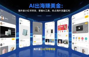 AI出海賺美金：海外版小红书带货，掌握AI工具，抢占海外流量红利（更新2026）-第一资源库
