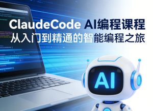 ClaudeCode AI编程课程，从入门到精通的智能编程之旅-阿俊淘金