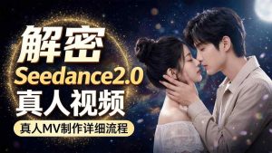 Seedance 2.0解密教程：零基础制作真人MV全流程-阿俊淘金