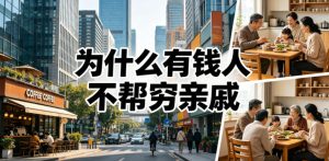 付费文章:为什么有钱人不帮穷亲戚?-阿俊淘金