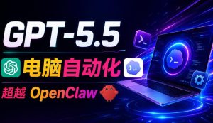 GPT-5.5+Codex全自动操控电脑和浏览器！彻底取代OpenClaw+Hermes Agent，实现高效率自动化工作-阿俊淘金