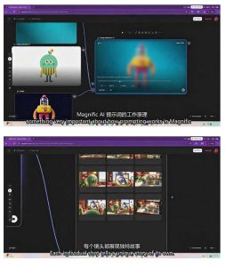 AI高级角色动画教程|原创角色设计+剧本分镜+3D风格渲染+多工具联动动态成片全流程【中英字幕】-阿俊淘金