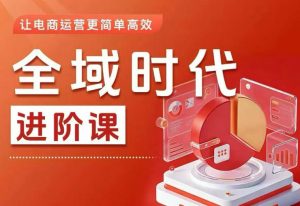 全域时代进阶课，更简单高效的全域投放实操，让电商运营更简单高效（更新0731）-阿俊淘金